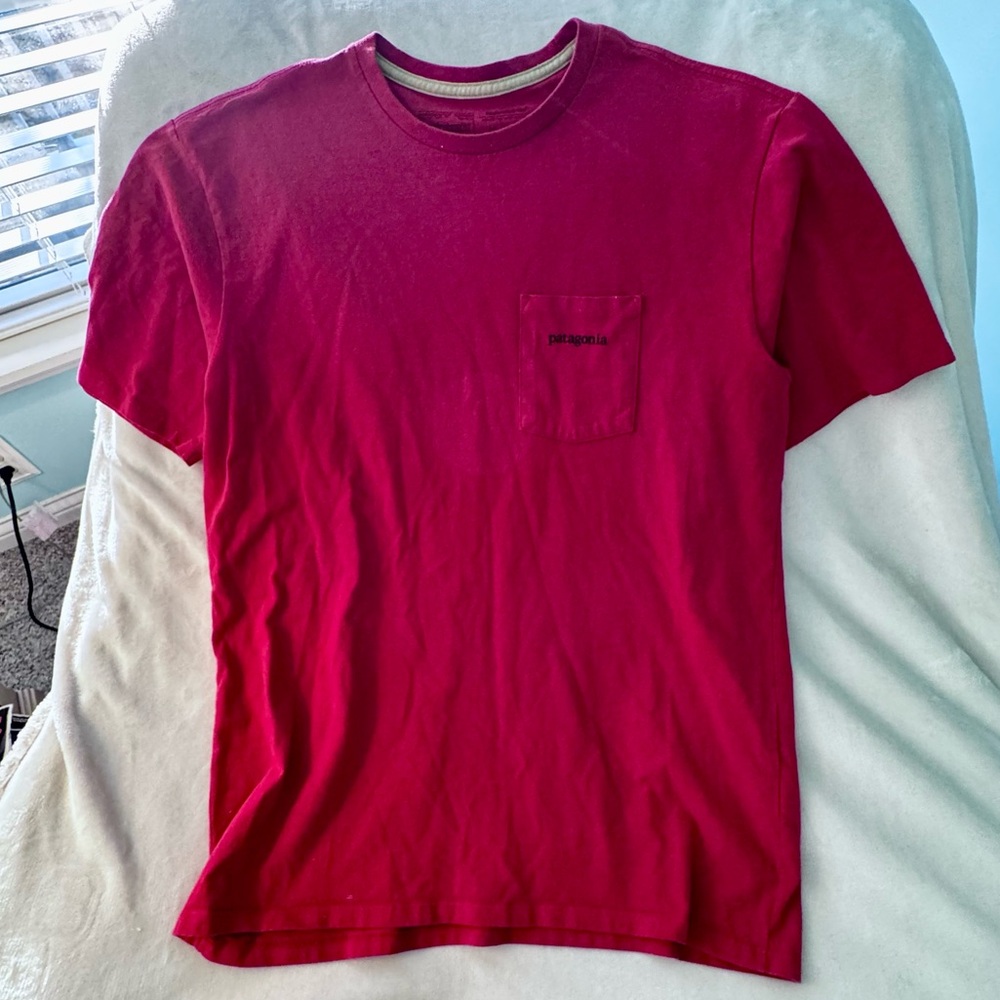 Patagonia Fitz Roy Horizons Responsibili-Tee Men's Medium T-Shirt Red